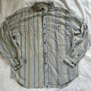 Tommy Bahama 100% Silk Button Down Shirt